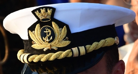 Maresciallo della Militare Marina italiana in servizio presso...