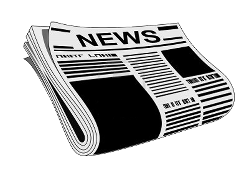 Un uomo partecipa ad una festa pubblica. Un giornale pubblica...